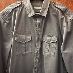 Burberry Military style shirt jacket